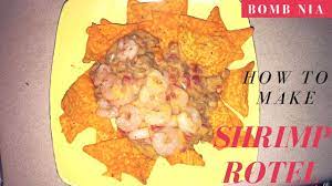 how to make shrimp rotel my version