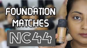 mac nc43 nc44 foundation shades