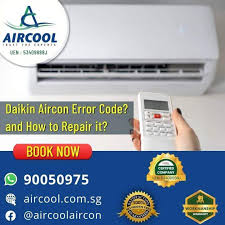 daikin aircon error code and how to