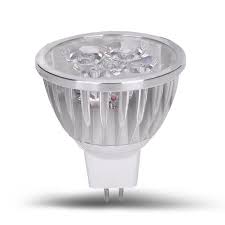 12 volt 4 watt led light spot bulb mr16