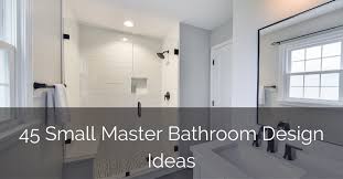 45 small master bathroom design ideas