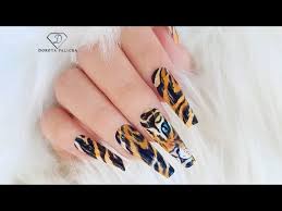 nails print nail art tutorial