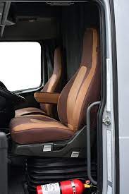 Brown Seat Covers For Semi Truck Volvo