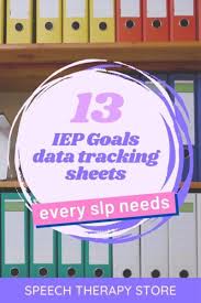 iep goals data tracking for progress