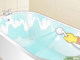 3 Ways To Clean A Fiberglass Tub Wikihow