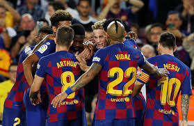 Sevilla barcelona live score (and video online live stream) starts on 27 feb 2021 at 15:15 utc time in laliga, spain. Fc Barcelona 4 0 Sevilla Result Laliga 19 20 Report Lionel Messi And Luis Suarez Inspire Champions To Victory London Evening Standard Evening Standard