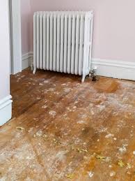 third coat of floor varnish