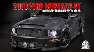 roush supercharged 2008 ford mustang gt