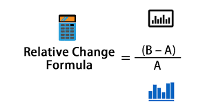 relative change formula calculator