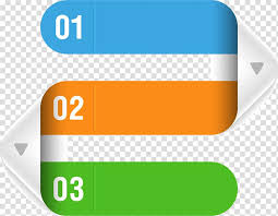 Multicolored Bars With Number Illustration Infographic
