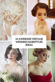 vine wedding hairstyles ideas