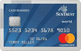 Cardholders can also get 3% cash back at u.s. Cash Rewards Credit Card With Cash Back Suntrust Personal Banking