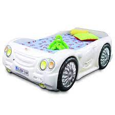 car shaped abs bed for children who are