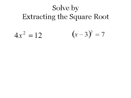 1 4 Quadratic Equations A Quadratic