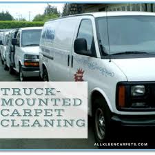 what is truck mounted carpet cleaning