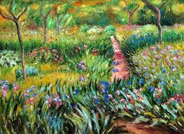 Claude Monet Monets Garden At Giverny