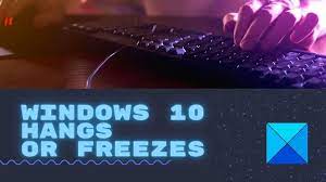 windows computer freezes hangs or