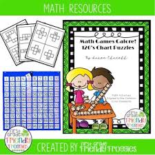 Hundreds Chart And 120s Chart Puzzles