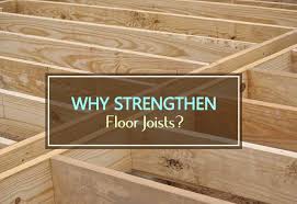 how to strengthen floor joists from beneath