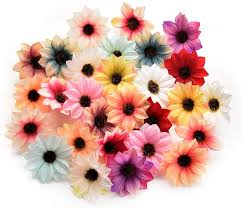Wedding flowers are expensive, however, if you do decide to offer artificial flowers as an option, then this can be a lower cost. Buy Silk Flowers In Bulk Wholesale Rose Artificial Silk Daisy Rose Flowers Wall Heads For Home Wedding Decoration Diy Wreath Accessories Craft Fake Flower 80pcs 5cm Multicolor Online In Indonesia B07htlrcnm