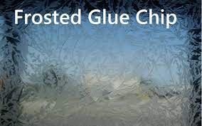 Kitchen Cabinet Glass Frosted Glue Chip