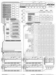 Star Wars RPG: Saga Edition Custom Character Sheet | PDF | Leisure | Sports