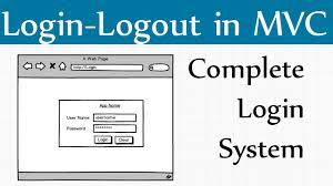 how to create mvc login page in c asp