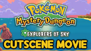 Pokemon Mystery Dungeon: Explorers of Sky - The Movie - Marathon Edition  (All Cutscenes) - YouTube