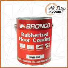 bronco rubberized floor coating 1l