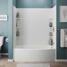 subway pattern 3 piece tub surround