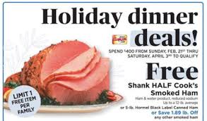 It's a piece of cake to place your order at the items you want by the shoprite from home grocery delivery service is free when you spend $100 or more. Best Ham Prices At The Grocery Store Near You The Coupon Project