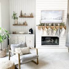 Floating Shelves Around Fireplace Ideas