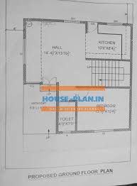 North Face House Plan 4bhk 24 24 For