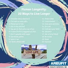 In general case normal living goes up to 60 plus. Human Longevity 20 Ways To Live Longer