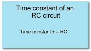 rc circuit formula derivation using