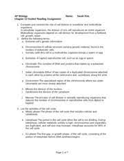 Answer key chapter 12 holt mcdougal biology 1 principles of ecology study guide b section 1 Summary On Chapter 12 Ap Biology Chapter 12 Guided Reading Assignment Name Sarah Kim 1 Compare And Contrast The Role Of Cell Division In Unicellular Course Hero
