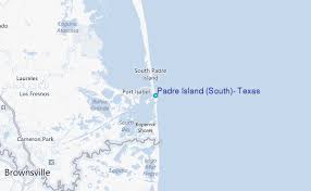 Padre Island South Texas Tide Station Location Guide