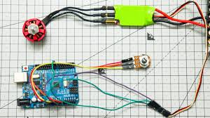 control brushless motor with arduino
