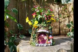Summer Fairy Garden Fairy House Planter