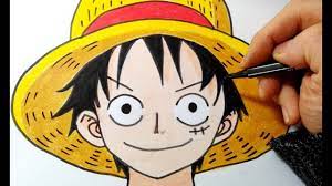 Comment dessiner Monkey Luffy de One Piece - Dessins animés en ligne