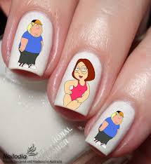 family guy nail art decal sticker