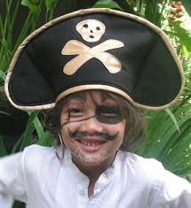 pirate face painting for children