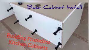 kitchen cabinet build