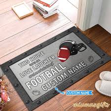 football doormat this house runs on