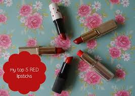 favourites red lipsticks totally emily