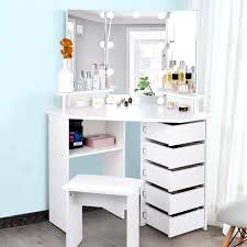 makeup corner vanity desk
