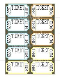 Raffle Ticket Maker Free Lottery Printable Naveshop Co