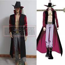 One Piece Cosplay Dracule Mihawk Hawk-eye Mihawk Cosplay Costume With Hat -  Cosplay Costumes - AliExpress