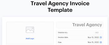 free travel agency invoice templates