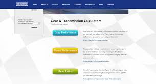 Check Out Richmond Gears Performance Gear Ratio